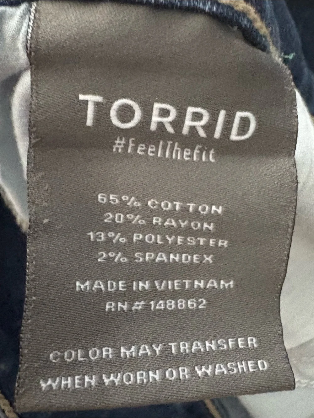 TORRID Super Soft Crop Jeggings - Picture 5 of 8